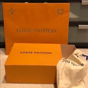 Authentic Louis Vuitton shoe box
